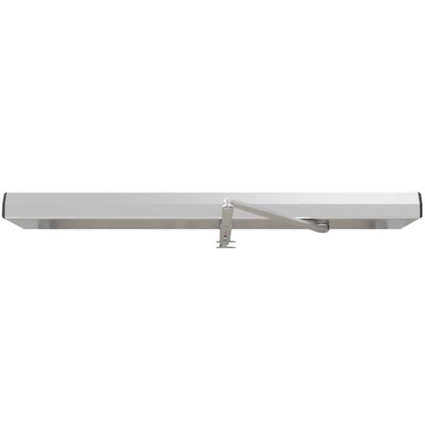 Low Energy Door Operator, Surface Mount, Top Jamb, Double Lever Arm Regular, Aluminum Painted